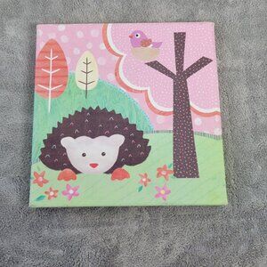 Oopsy Daisy Hedgehog Lori Seibert Canvas Art Print Love Nature Hanging S57E